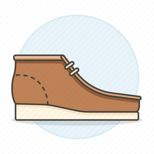 Accessory, brown, clothes, footwear, leather, shoes, suede icon - Download on Iconfinder