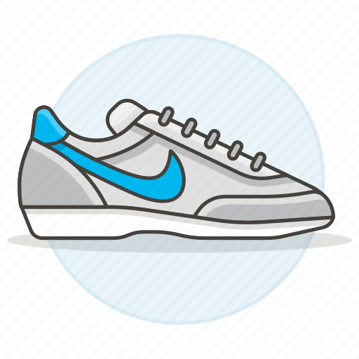 Accessory, clothes, footwear, gray, nike, running, shoes icon - Download on Iconfinder