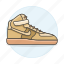 accessory, basketball, beige, brown, clothes, footwear, light, nike, shoes, sneakers 