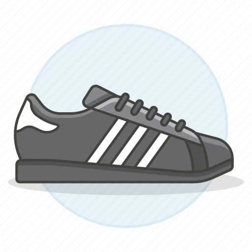 Accessory, adidas, black, clothes, footwear, shoes, sneakers icon - Download on Iconfinder