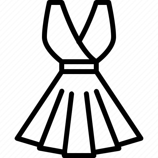 Apparel, clothing, cocktail, dress, gown icon - Download on Iconfinder