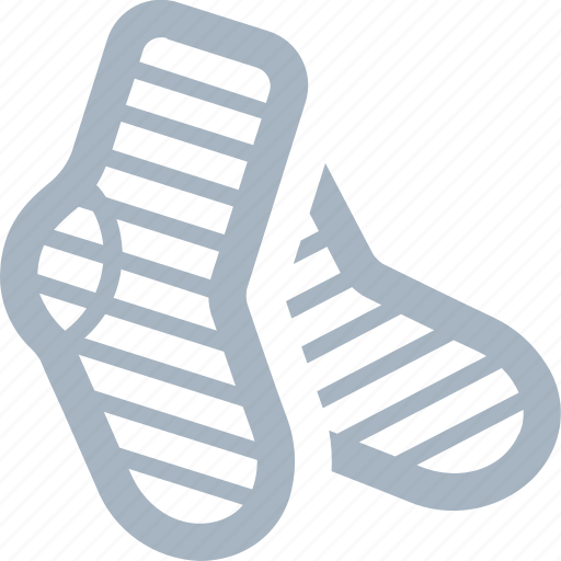 Full, sock, socks, stripe, clothes, clothing icon - Download on Iconfinder