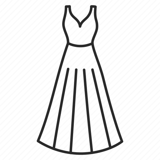 Evening, long, dress, apparel, garment, woman icon - Download on Iconfinder