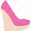 espadrille, heels, high heels, female, women 