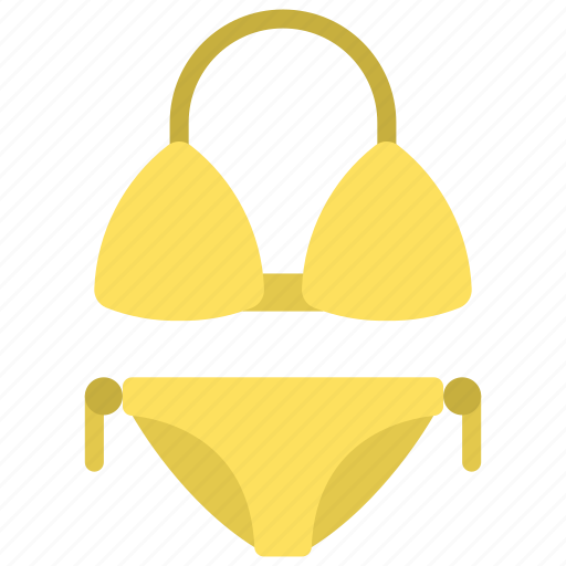 Bikini, fashion, style, attire, swimwear icon - Download on Iconfinder