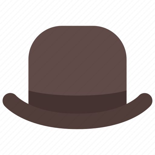 Bowler, hat, fashion, style, attire icon - Download on Iconfinder