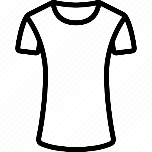 Fitted, t, shirt, fashion, style, attire icon - Download on Iconfinder