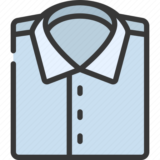 Folded, shirt, fashion, style, attire icon - Download on Iconfinder