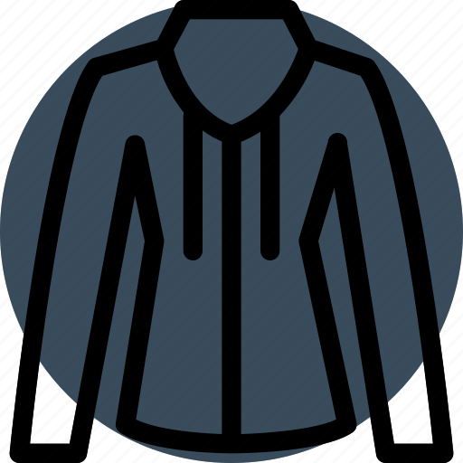 Cloth, clothing, dress, female, male, hoddie, jacket icon - Download on Iconfinder