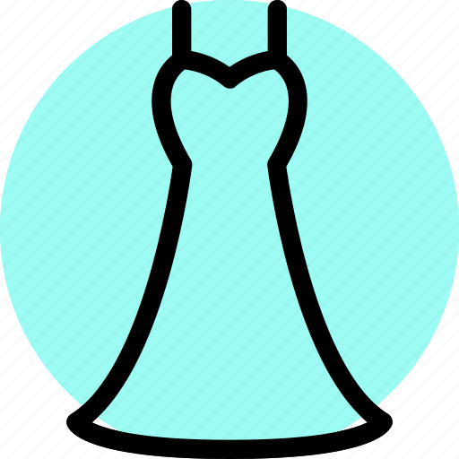 Cloth, clothing, dress, fashion, female, male, long dress icon - Download on Iconfinder