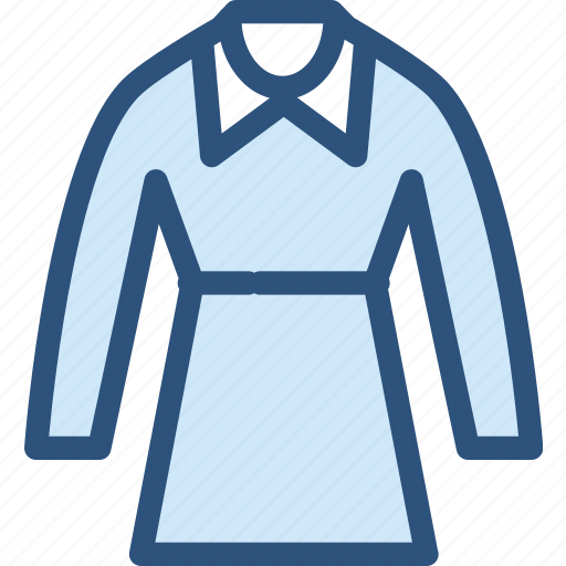Clothes, clothing, dress, fashion, long, sleeves icon - Download on Iconfinder