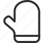 25px, glove, iconspace, oven 