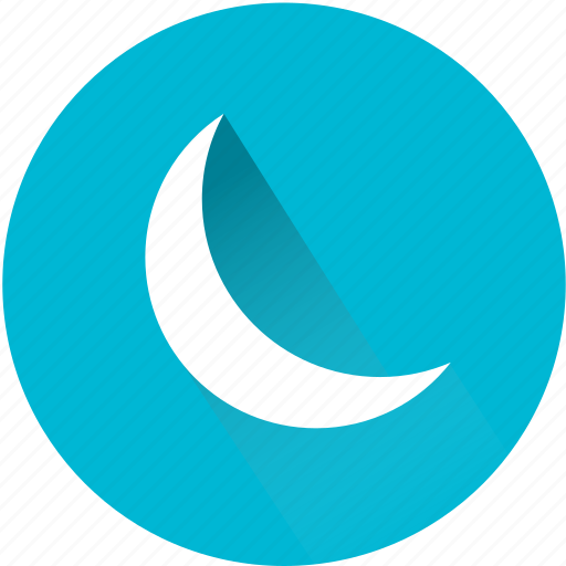 Clear, cloud, cressent, moon, night, weather, weatherproof icon - Download on Iconfinder