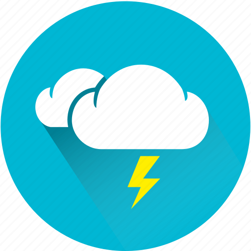 Cloud, clouds, lightning, rain, storm, thunder, thunderbolt icon - Download on Iconfinder