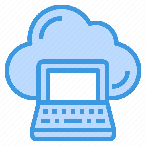 Cloud, computing, laptop, storage icon - Download on Iconfinder