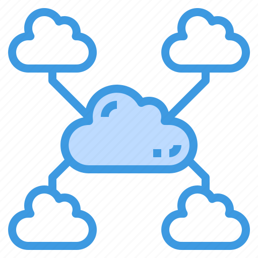 Cloud, computing, sent, share, transfer icon - Download on Iconfinder