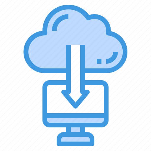 Cloud, download, computer, computing, arrow icon - Download on Iconfinder