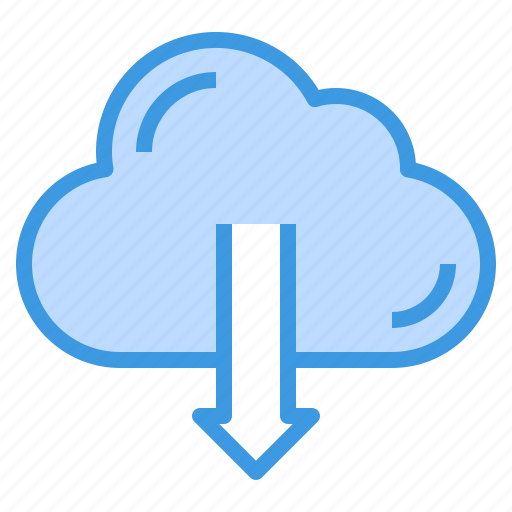 Cloud, download, data, computing, arrow, down icon - Download on Iconfinder