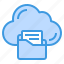 cloud, folder, data, computing, storage 