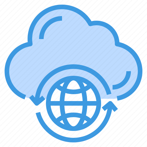 Cloud, global, computing, internet, data icon - Download on Iconfinder