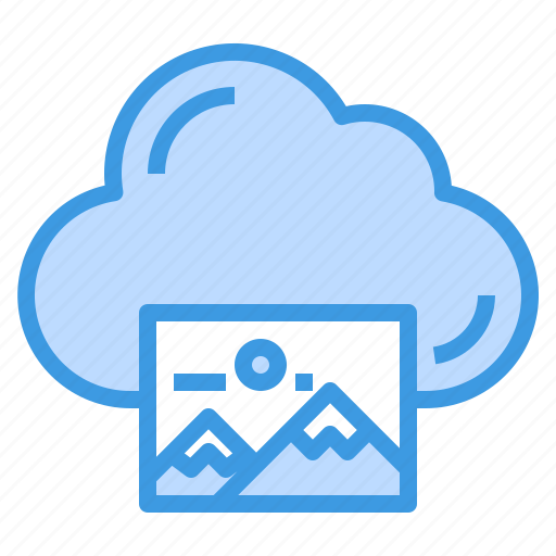 Cloud, image, computing, storage, data icon - Download on Iconfinder