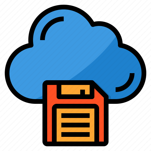 Cloud, computing, data, storage, disk icon - Download on Iconfinder