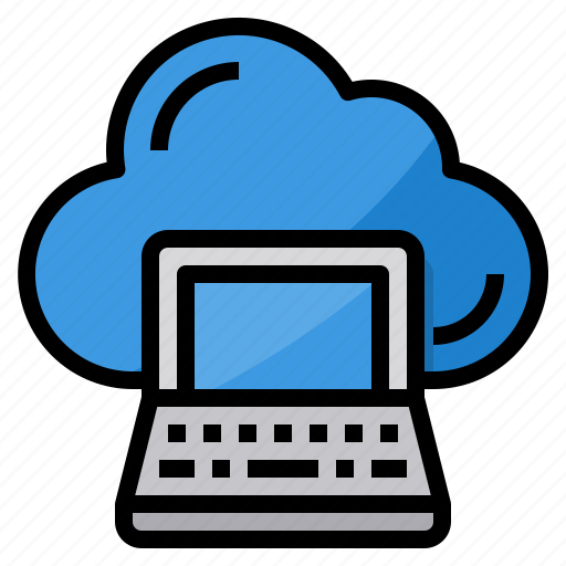 Cloud, computing, laptop, storage icon - Download on Iconfinder