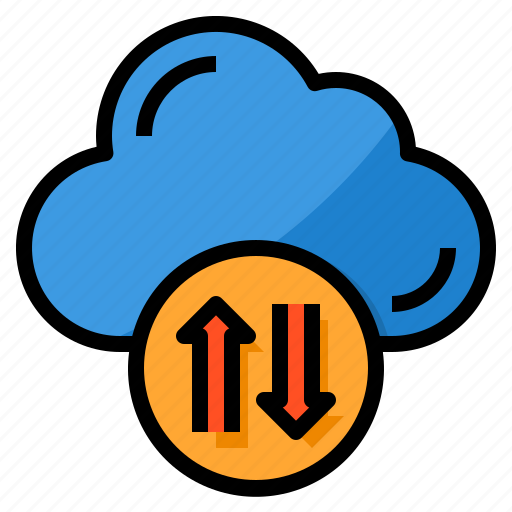 Cloud, computing, sync, transfer, arrows icon - Download on Iconfinder