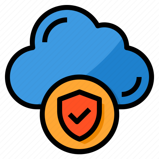 Cloud, shield, computing, storage, data icon - Download on Iconfinder