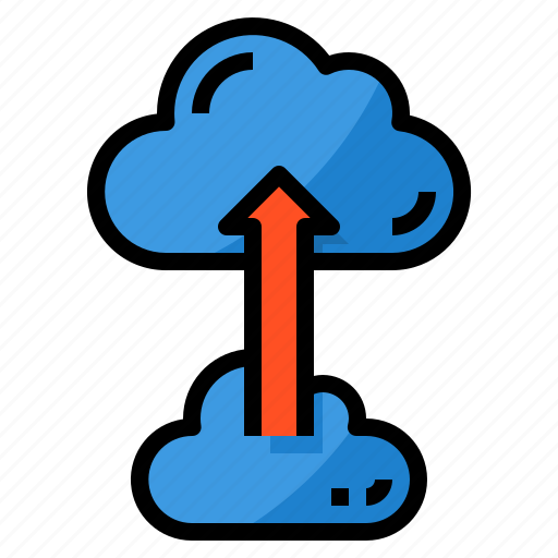 Cloud, upload, arrow, up, computing, storage icon - Download on Iconfinder