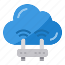cloud, computing, internet, sharing, router
