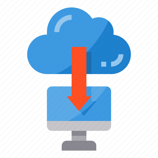Cloud, download, computer, computing, arrow icon - Download on Iconfinder