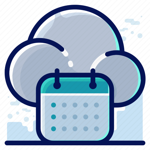 Appointment, calendar, cloud, schedule icon - Download on Iconfinder