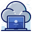 cloud, computer, laptop, storage 