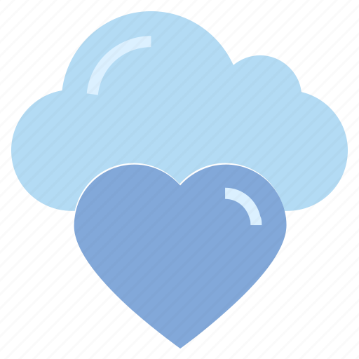Cloud, favorite, health, heart, like, love, storage icon - Download on Iconfinder