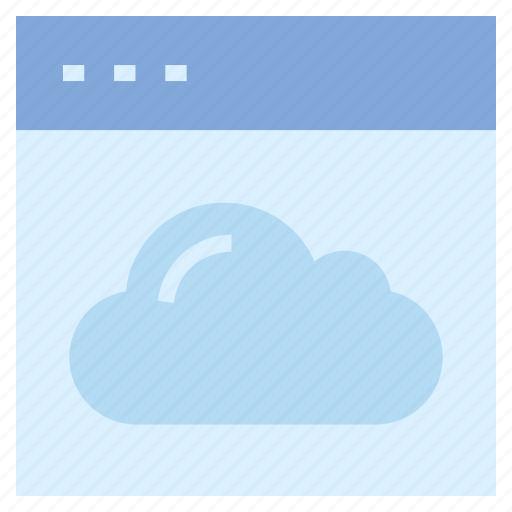 Browser, cloud, internet, page, storage, webpage, website icon - Download on Iconfinder