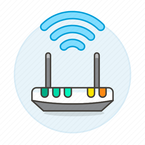 Cloud, connectivity, internet, network, router, wifi, wireless icon - Download on Iconfinder