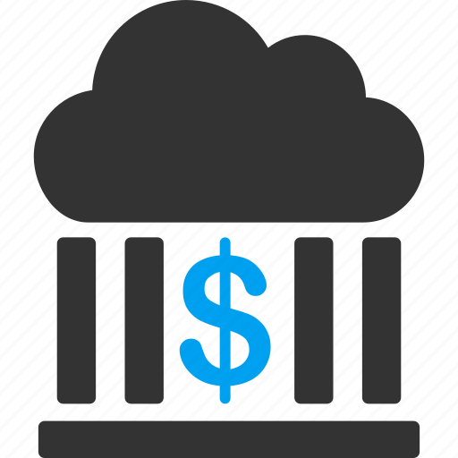 Bank, banking, financial, cloud, business, finance, money icon - Download on Iconfinder