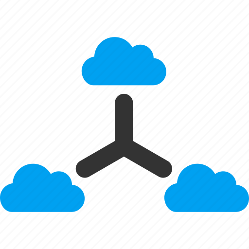 Cloud, network, communication, internet, connection, connections, links icon - Download on Iconfinder