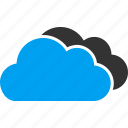 clouds, cloud, cloudy, service, storage, technology, weather forecast