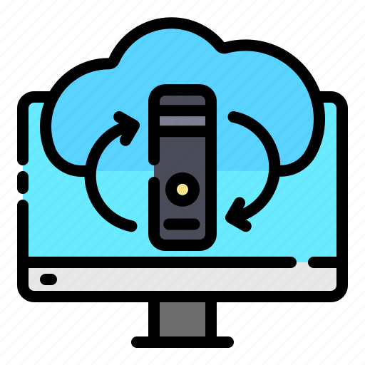 Cloud, restore, back up, data icon - Download on Iconfinder