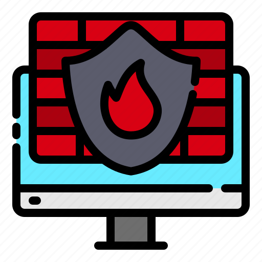 Firewall, security, shield, protection, secure icon - Download on Iconfinder