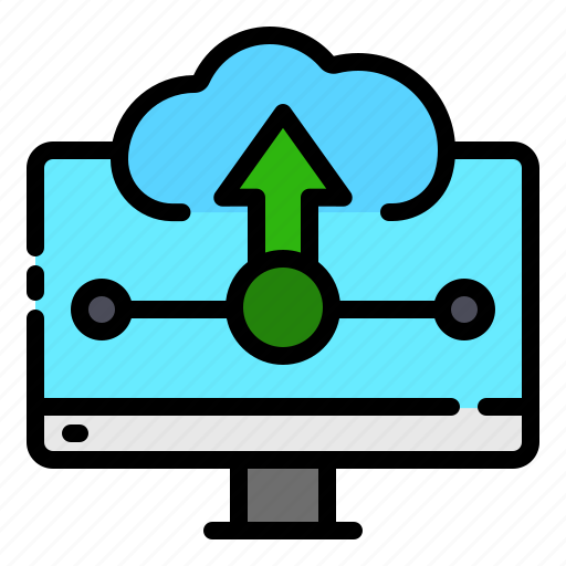 Upload, up, arrow, cloud icon - Download on Iconfinder