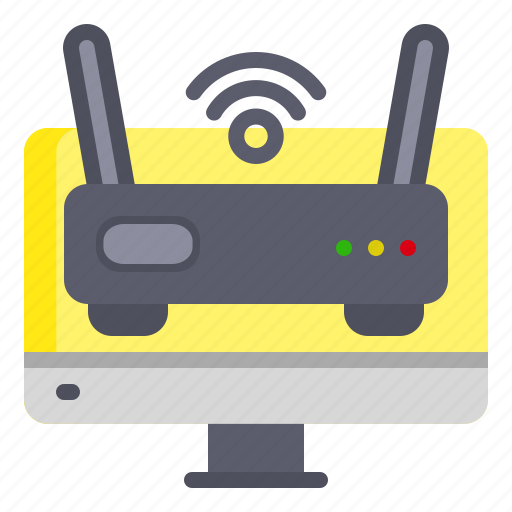 Router, modem, device, wireless icon - Download on Iconfinder