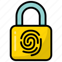 security, password, identification, fingerprint, lock