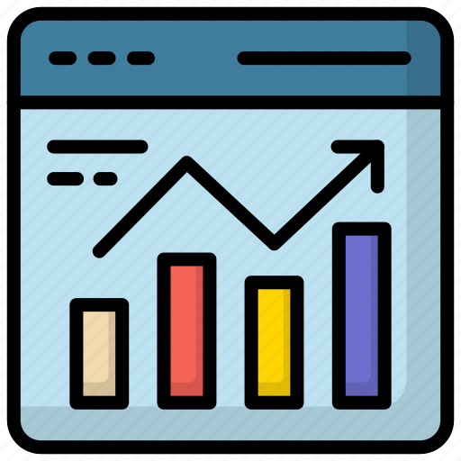 Report, growth, chart, statistics, finance icon - Download on Iconfinder