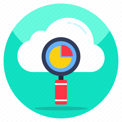 Cloud data analysis, infographic, statistics, cloud business data, cloud analytics icon - Download on Iconfinder
