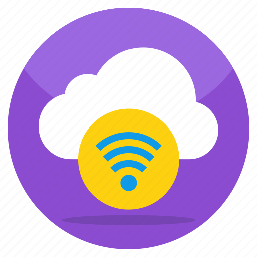 Cloud wifi, cloud internet, cloud network, wireless network, broadband connection icon - Download on Iconfinder