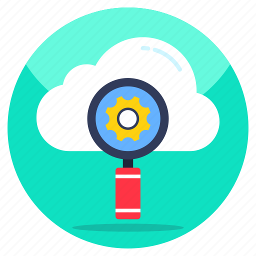 Cloud seo, search engine optimization, seo analysis, cloud exploration, search setting icon - Download on Iconfinder