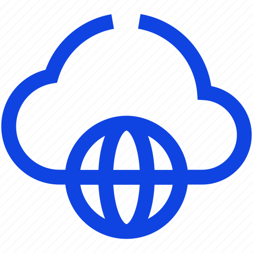 Cloud, web, globe, global, online, world, earth icon - Download on Iconfinder